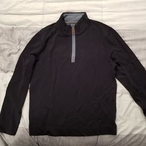 Navy Banana Republic Half-Zip Sweater